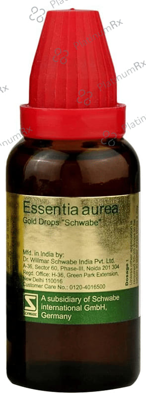 Dr Willmar Schwabe Germany Essentia Aurea Gold Drop