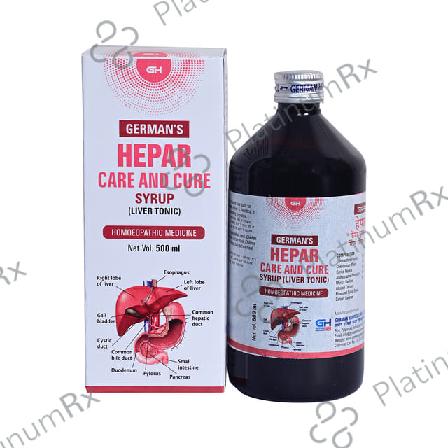 German's Hepar Care and Cure Syrup 500 ml