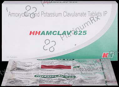 Hhamclav 500/125mg Tablet 10s