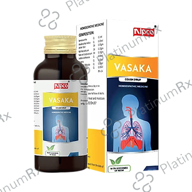 Nipco Vasaka Cough Syrup 450 ml