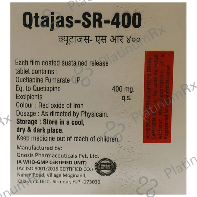 Qtajas 400mg Tablet SR