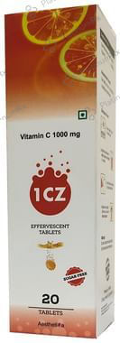 1CZ Sugar Free Effervescent Tablet 20s