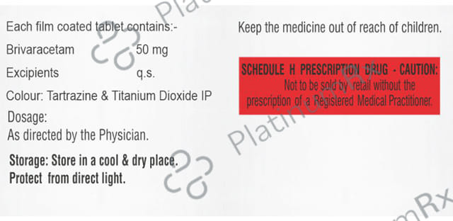 Brivcitam 50 Tablet