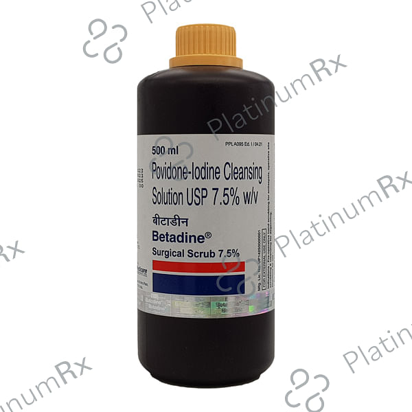 Betadine 7.5% Surgical Scrub 500gm