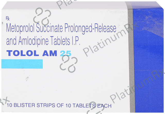 Tolol AM 25/2.5mg Tablet 10s