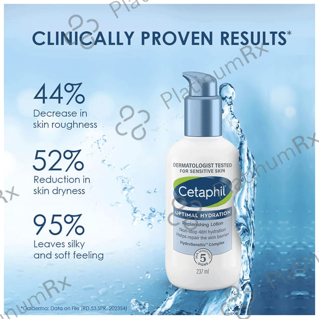 Cetaphil Optimal Hydration Replenishing Body Lotion 237ml