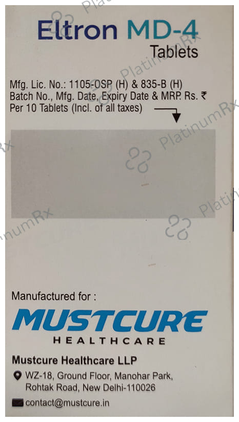 Eltron MD 4mg Tablet 10s