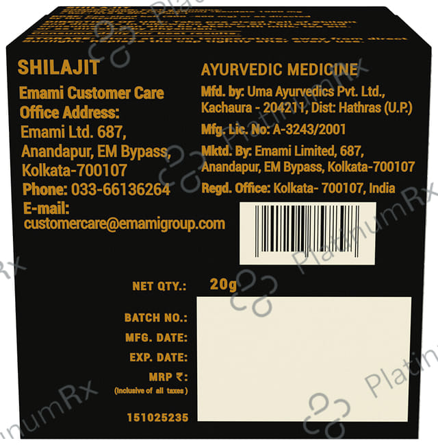 Zandu Himalayan Shilajit