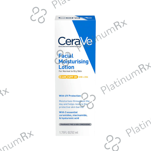 CeraVe AM Facial Moisturising SPF 30 Lotion 52ml