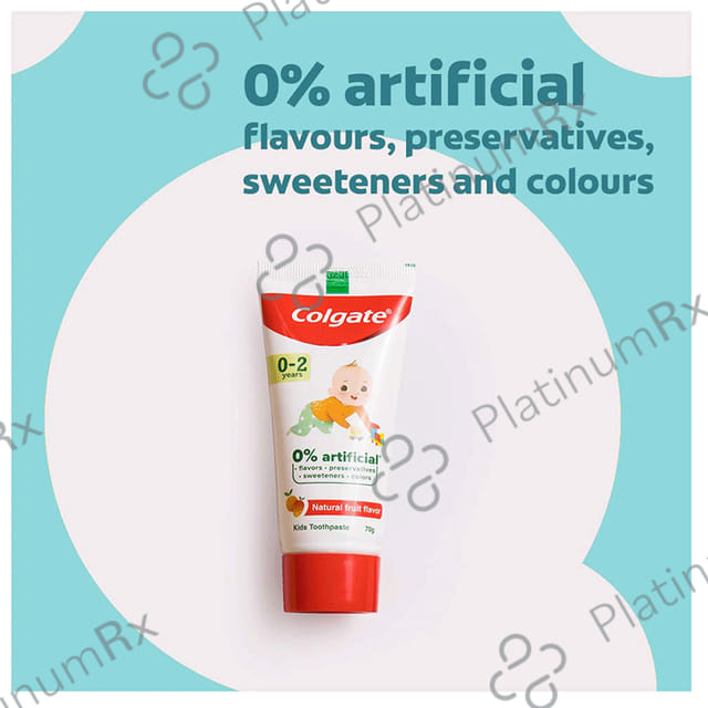 Colgate Natural Fruit Toothpaste for Kids (0-2 Years)