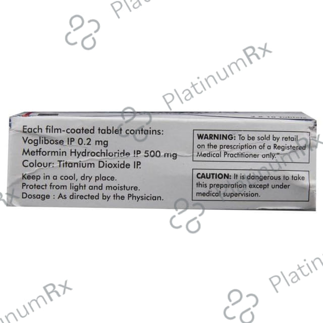 Voglinorm M 500/0.2mg Tablet 10s