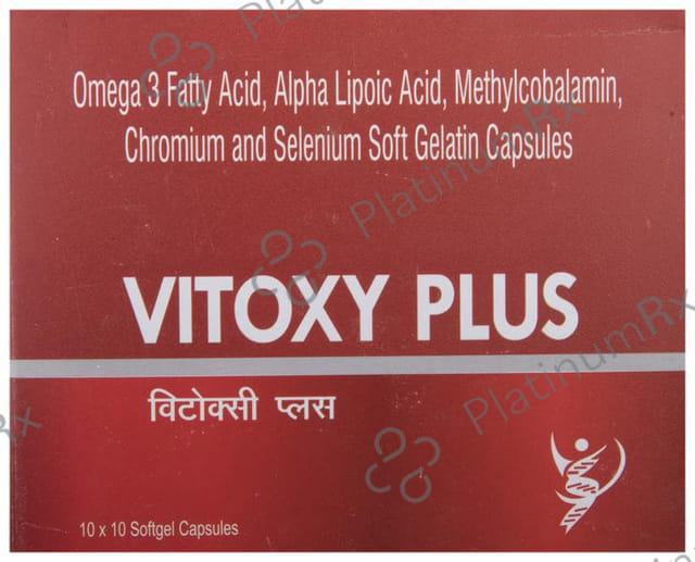 Vitoxy Plus Soft Gelatin Capsule