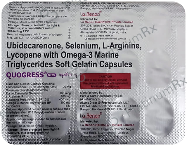 New Quogress 100/300/400mg Capsule 15s