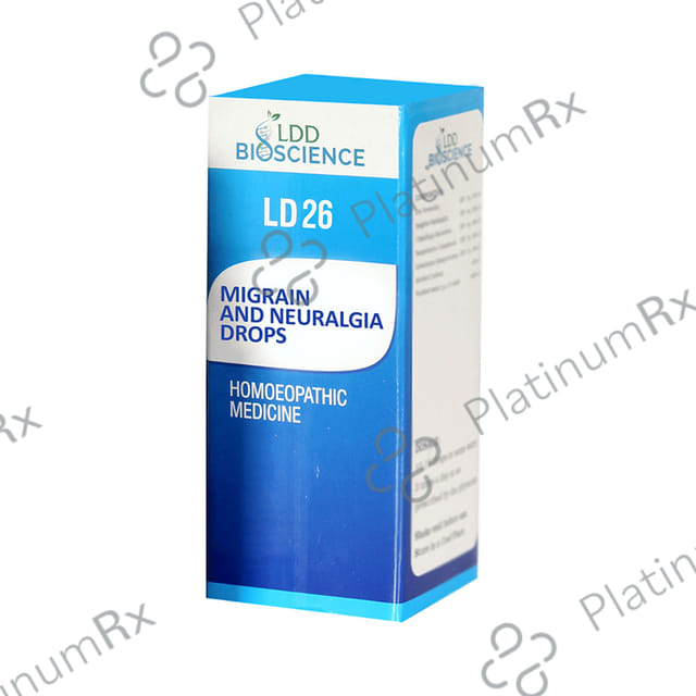 LDD Bioscience LD 26 Migrain & Neuralgia Drop