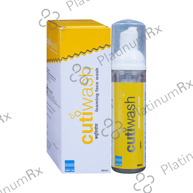 Cutiwash Face Wash 60ml