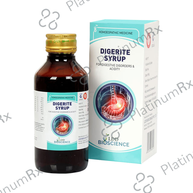 LDD Bioscience Digerite Syrup 115 ml