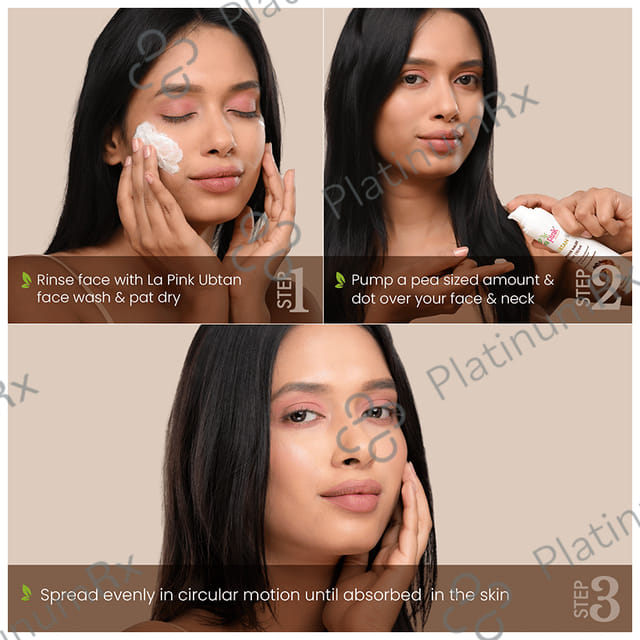 La Pink Ubtan White Haldi SPF 15 Day Cream 50gm