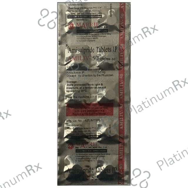 Amiliv 50mg Tablet 10s