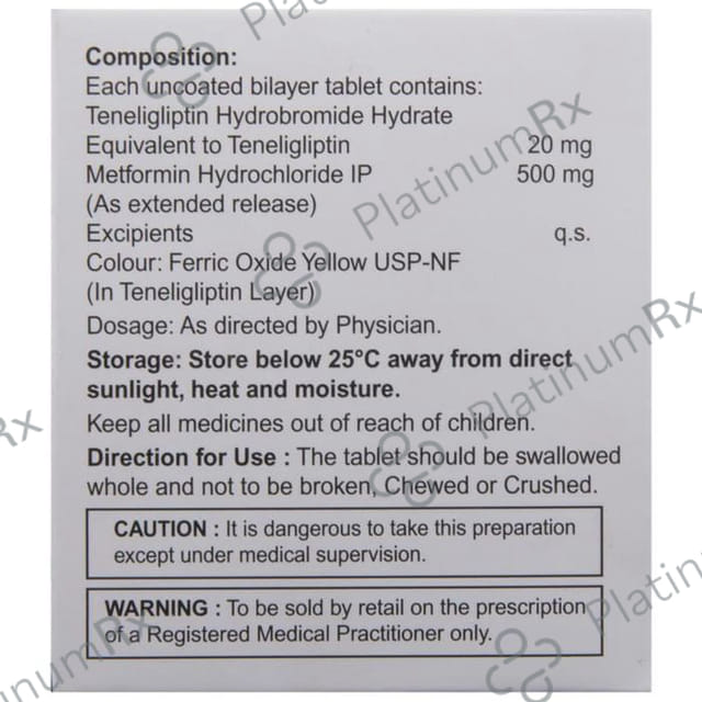 Tenepan M 500/20mg Tablet ER 10s