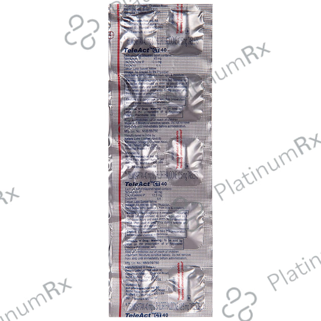 Teleact CT 12.5/40mg Tablet 10s