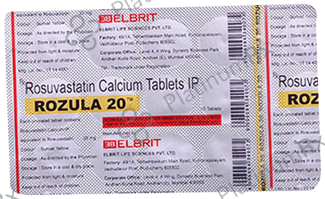 Rozula 20mg Tablet 15s