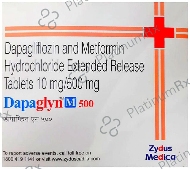 Dapaglyn M 10/500mg Tablet ER 15s