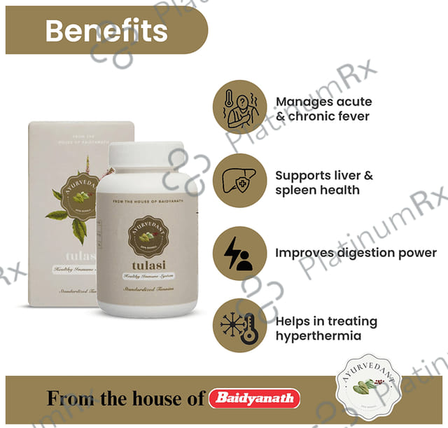 Baidyanath (Jhansi) Ayurvedant Tulasi Capsule