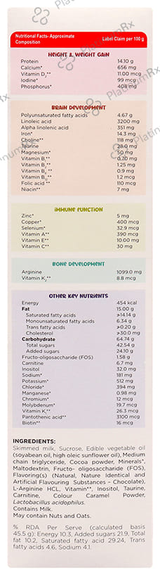 ChilRunfull 2+ Drink For Children’s Growth and Development Chocolate 400 gm