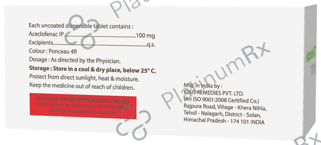 Aclopride 100mg DT Tablet 10s