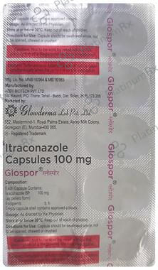 Glospor 100mg Capsule 10s