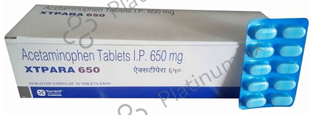 XTPara 650mg Tablet 10 Tablet