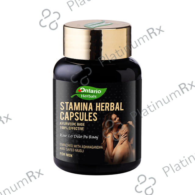 Ontario Herbals Stamina Herbal Capsule for Men
