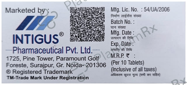 Zalex 10mg Tablet MD