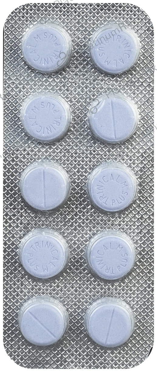 Trinicalm Plus 5/2mg Tablet 10s