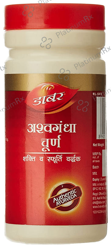 Dabur Ashwagandha Churna Promotes Vitality & Strength 60gm