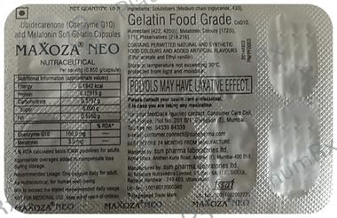 Maxoza Neo 100/3mg Capsule 10s