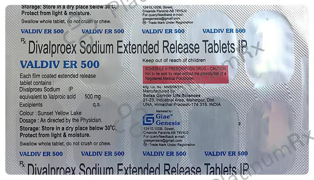 Valdiv ER 500 Tablet