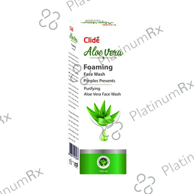 Clide Aloe Vera Foaming Face Wash
