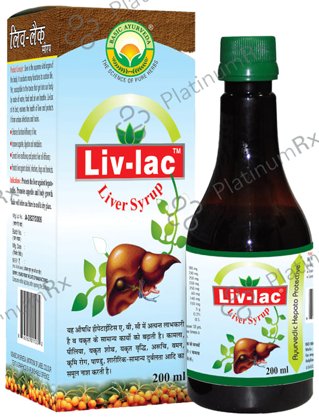 Basic Ayurveda Liv-Lac Syrup 200 ml