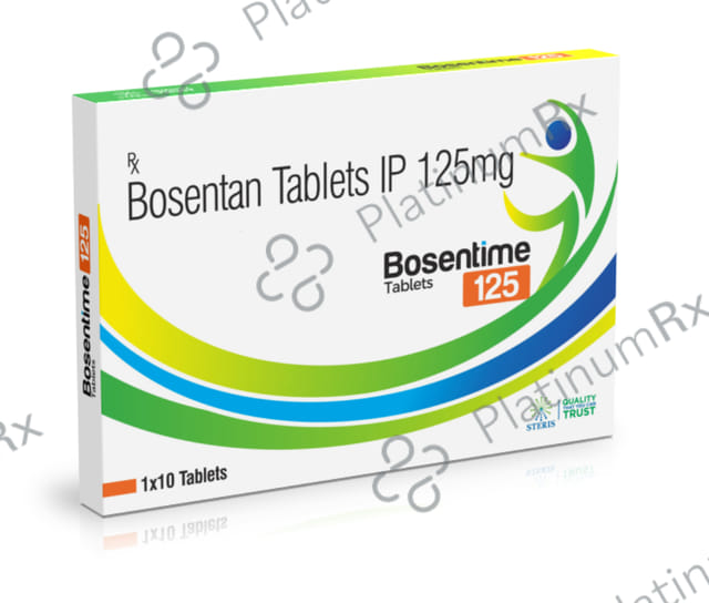 Bosentime 125mg Tablet 10s