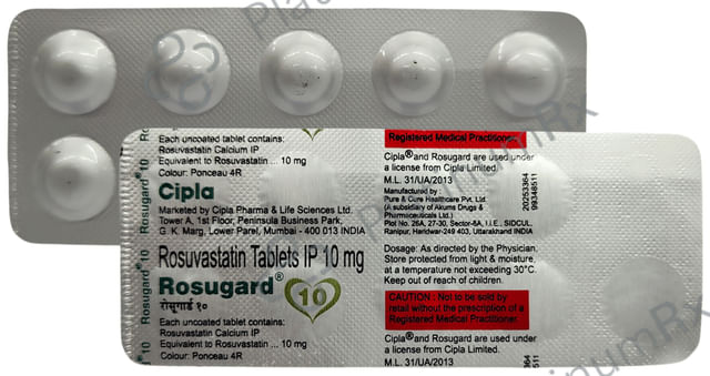 Rosugard 10mg Tablet 10s