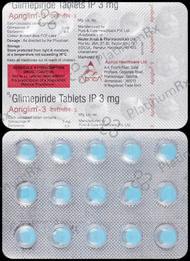 Apriglim 3 Tablet 15s