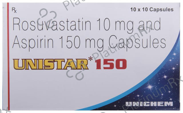 Unistar 150/10mg Capsule 10s