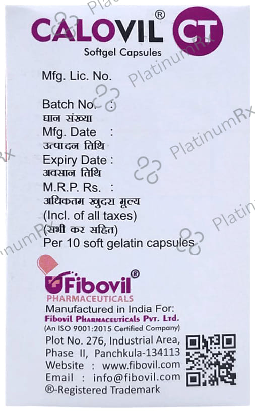 Calovil CT Softgel Capsule 10s