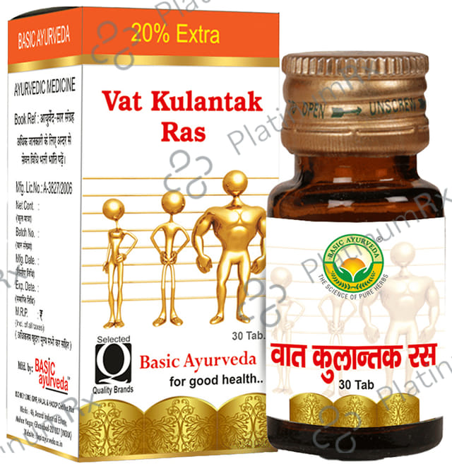 Basic Ayurveda Vata Kulantak Ras Tablet 30 tablets