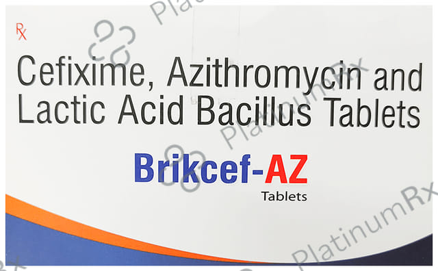 Brikcef AZ Tablet 10s