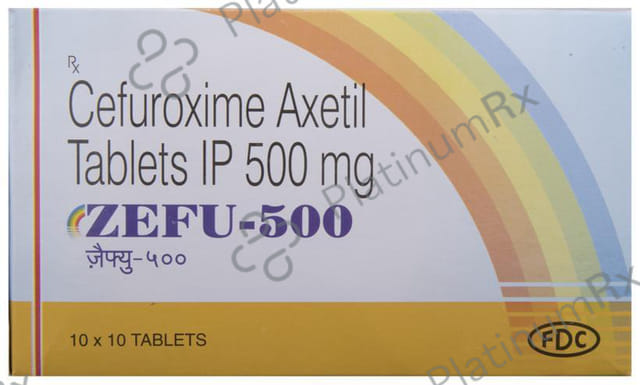 Zefu 500mg Tablet 10s