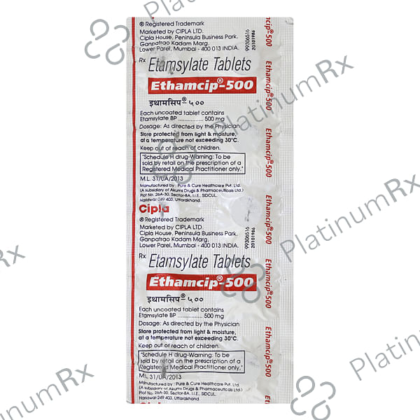 Ethamcip 500mg Tab 10s
