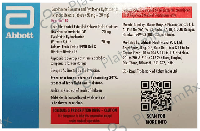 Doxstem ER 20/20mg Tablet 15s