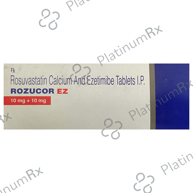 Rozucor EZ 10/10mg Tablet 10s